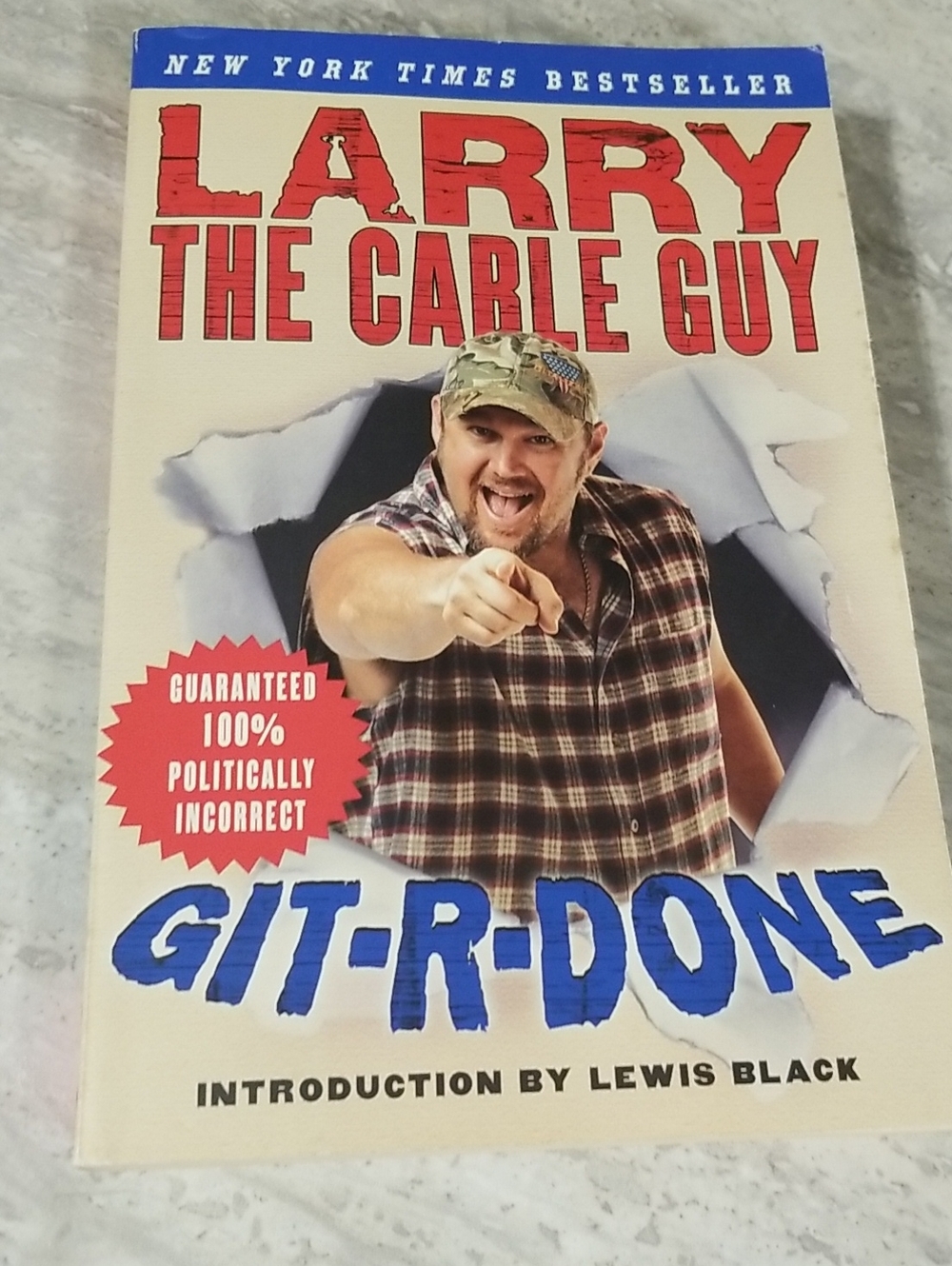 Larry The Cable Guy - Git-R-Done (Paperback) By Lewis Black